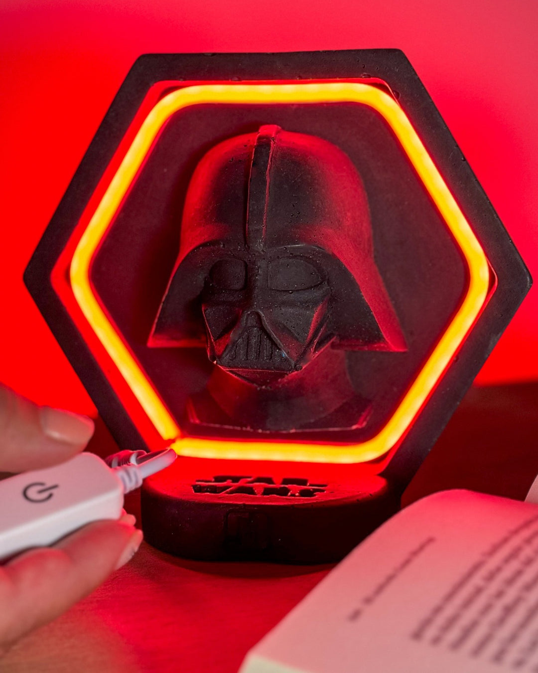 Lámpara Darth Vader