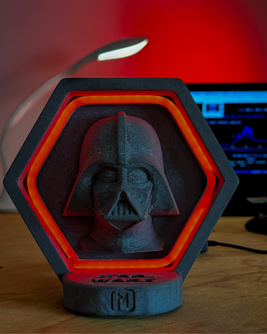 Lámpara Darth Vader