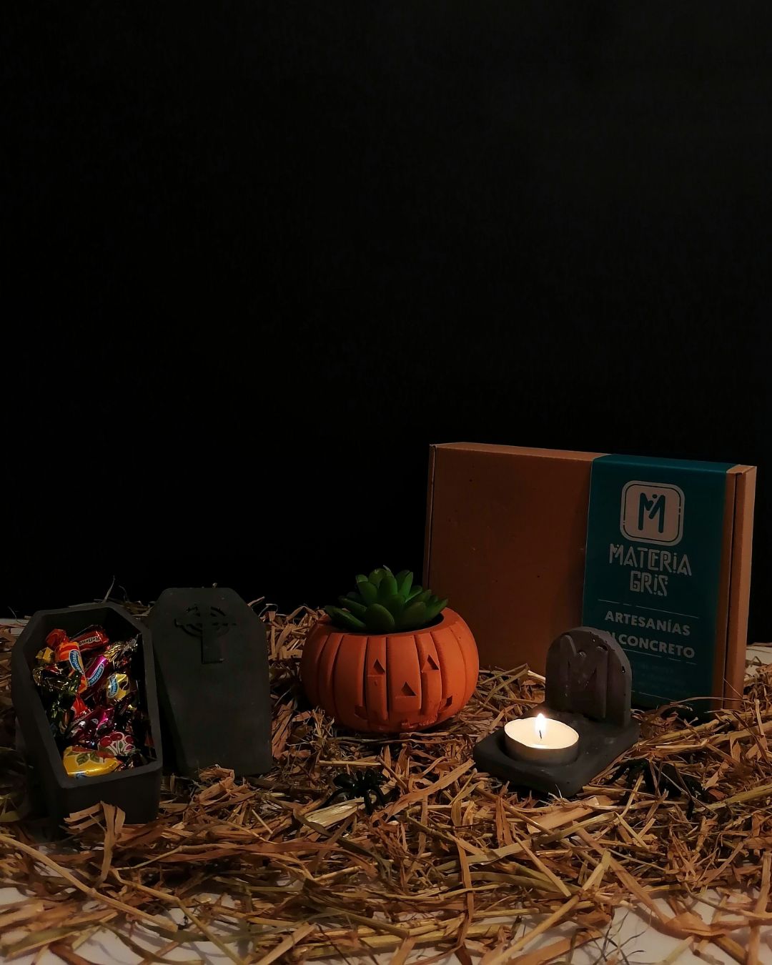 Kit Halloween en concreto