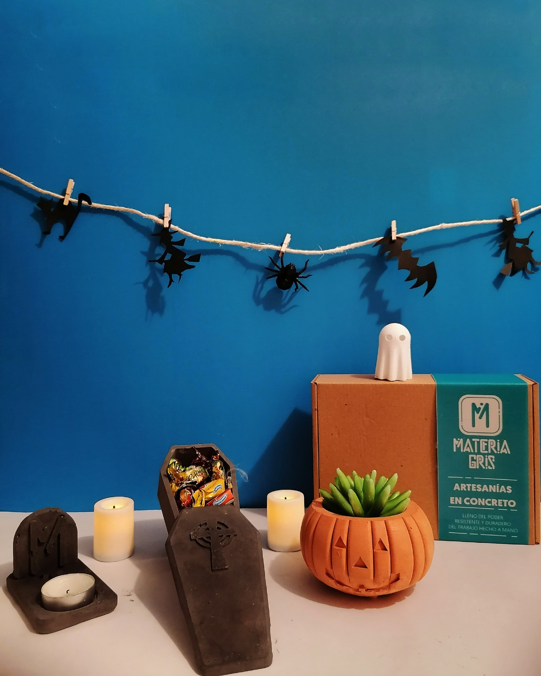 Kit Halloween en concreto