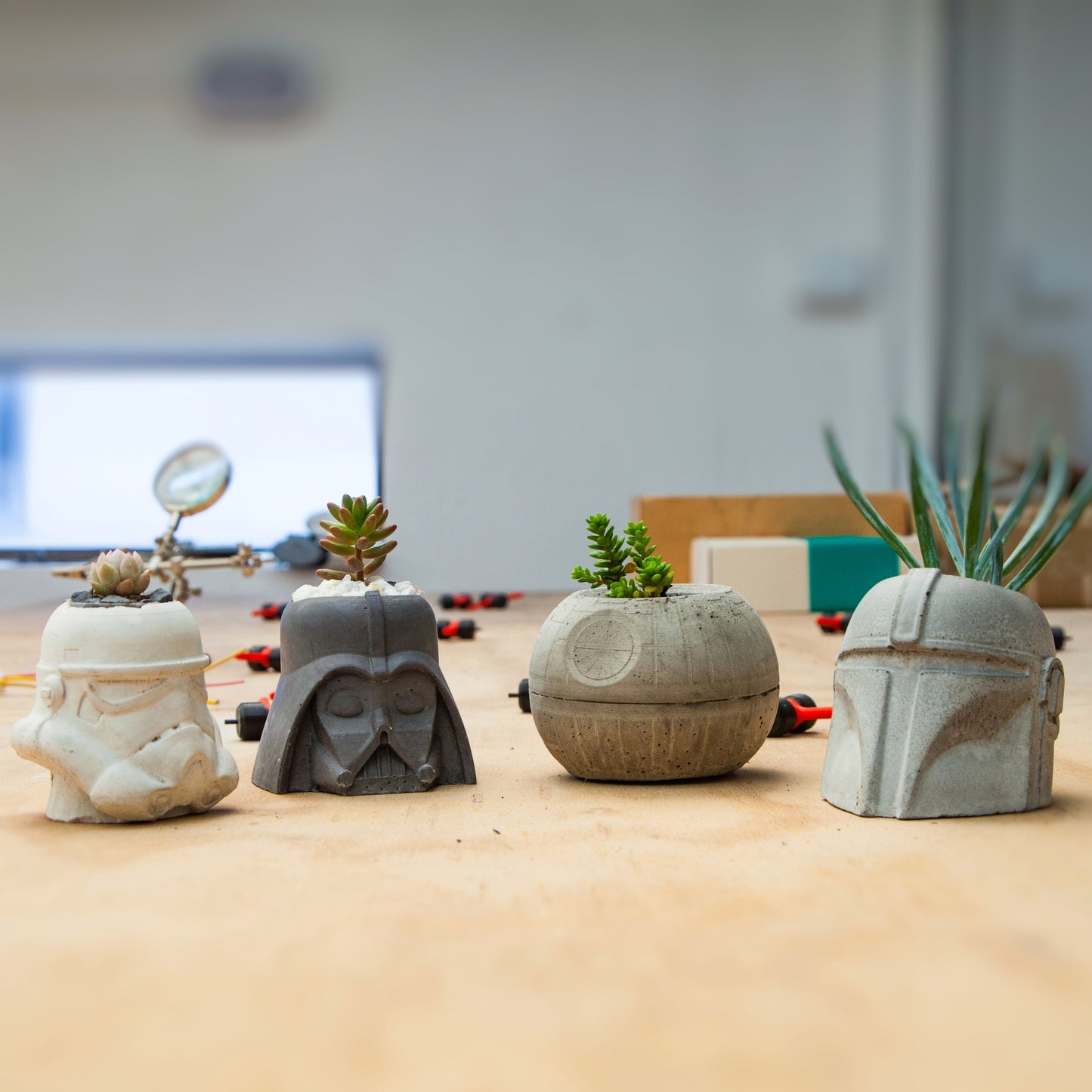 KIT MATERAS STAR WARS X 4